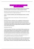 Bio250 Exam 2025 Questions with Accurate Solutions