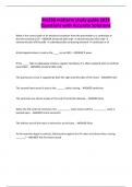 Bio250 midterm study guide 2025 Questions with Accurate Solutions