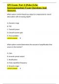 SPI Exam Part 4 &lpar;Pulse-Echo Instrumentation&rpar; Exam Questions And Answers&period;docx