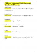 SPI Exam- Ultrasound Physics Summary Questions And Answers&period;docx