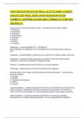 NAS2 CHALLENGE EXAM- REAL ACTUAL EXAM &vert; LATEST UPDATE 2025-WELL EXPLAINED QUESTIONS WITH CORRECT ANSWERS &vert; RATED 100&percnt; CORRECT&excl;&excl; ALREADY GRADED A&plus;
