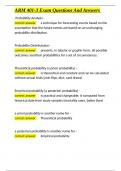 ARM 401-3 Exam Questions And Answers&period;docx