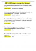 CEN4078 Exam Questions And Answers&period;docx