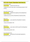 ECN 221 Exam 3 Questions And Answers&period;docx