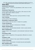 WGU D027 - Study Document Advanced Pathopharmacological Foundations &lpar;Western Governors University&rpar; Latest Update 100&percnt; Solved&period;