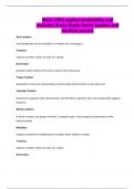 WGU C955 applied probability and statistics Study Guide-latest Update and Verified correct
