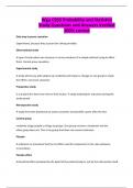 Wgu C955 Probability and Statistics Study Questions and Answers Verified 100&percnt; correct