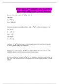 C955 Applied Probability and Statistics - Questions with 100&percnt; Correct Answers