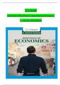 TEST BANK For Essentials of Economics 9th Edition By N&period; Gregory Mankiw &sol; All Chapters &lpar;1-24&rpar; Latest 2024 A&plus;