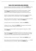 IDACS TEST QUESTIONS AND ANSWERS