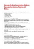 Concept 49&colon; Care Coordination Giddens&colon; Concepts for Nursing Practice&comma; 3rd Edition Test Bank Exam 2025&sol;2026 Q& A&period;