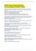 ABGC BOARDS PRACTICE QUESTIONS & ANSWERS&vert;&vert; LATEST UPDATE 2025 EXAM BUNDLE