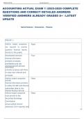 Exam &lpar;elaborations&rpar; Accounting bachelors 