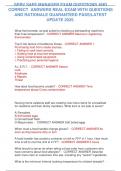 SERV SAFE MANAGER EXAM QUESTIONS AND  CORRECT ANSWERS REAL EXAM WITH QUESTIONS  AND RATIONALE GUARANTEED PASS&vert;LATEST  UPDATE 2025&period; 