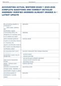 Exam &lpar;elaborations&rpar; Accounting bachelors 