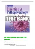 TEST BANK FOR APPLIED PATHOPHYSIOLOGY A CONCEPTUAL APPROACH TO THE MECHANISMS OF DISEASE &ndash; 4TH EDITION BRAUN