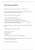 Wra exam questions and correct answers with detailed rationales&period;