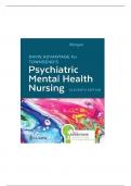Test Bank - Townsend's Psychiatric Mental Health Nursing&comma; 11th Edition &lpar;Morgan&comma; 2025&rpar;&comma; Chapter 1-41 &plus; Next-Generation NCLEX Case Studies with answers &vert; All Chapters