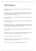 WRA Chapter 6 Real Prep Questions And Correct Answers&period;