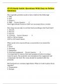 CP-FS Study Guide&colon; Questions With Easy-to-Follow Solutions