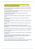 PRE-PREDICTOR EXAM NSG6998 SOUTH UNIVERSITY FNP EXAM QUESTIONS AND ANSWERS 2025&sol;2026