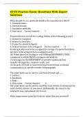 CP-FS Practice Exam&colon; Questions With Expert Solutions