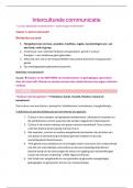 samenvatting - interculturele communicate