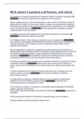 RICA subtest 3 questions and Answers