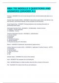 MBA 703 MODULE 5 QUESTIONS AND ANSWERS &lpar;GRADED A&plus;&rpar;