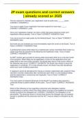 JP exam questions and correct answers &vert; already scored a&plus; 2025