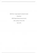 WGU D186 OMM1 Task 1&colon; Creating a Supportive Learning Environment &vert; 2025 Update with Complete Solutions