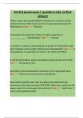 BIO 226 &ndash; Exam 1 &lpar;Dr&period; Duwel&comma; University Level&rpar; &ndash; Verified Questions and Answers on Microbial Physiology and Control
