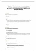 NURS 612 - Advanced Health Assessment EXAM 1 QUESTIONS WITH ANSWERS AND RATIONALES 2025 Maryville University