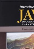 COMPLETE TEST BANK FOR INTRODUCTION TO JAVA PROGRAMMING AND DATA STRUCTURES COMPREHENSIVE VERSION&comma; 12TH EDITION&comma; Y&period; DANIEL LIANG&period;