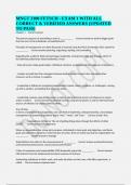 MNGT 3100 FETSCH - EXAM 1 WITH ALL CORRECT & VERIFIED ANSWERS &lpar;UPDATED TO PASS&rpar;