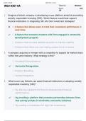 WGU D367 OA  &vert; Objective Assessment &vert; 138 Questions and Answers &vert; 2025 Update &vert; 100&percnt; Correct&period;