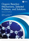 Organic Reaction Mechanisms Selected Problems and Solutions 2nd Edition - Rathnayake 