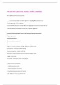 PPE Exam with 100&percnt; Correct Answers &vert; Verified &vert;Latest 2025