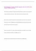 Risk Management&colon; Personal Protective Equipment Exam with 100&percnt; Correct Answers &vert; Verified &vert;Latest 2025