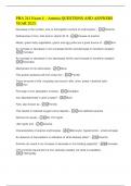 PHA 241 Exam 4 &ndash; Anemia QUESTIONS AND ASNWERS YEAR 2025&period;