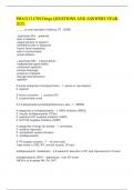 PHA3112 CNS Drugs QUESTIONS AND ASNWERS YEAR 2025&period;