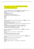 Neuroendocrinology Exam 2 QUESTIONS AND ANSWERS 100&percnt; ACCURATE&period;