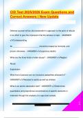 CID EXAM PACKAGE DEAL QUESTIONS AND VERIFIED DETAILED ANSWERS &vert; 100&percnt; GUARANTEED PASS &vert; ALREADY GRADED A&plus;