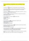 Nanomedicine Midterm Prep QUESTIONS AND ASNWERS YEAR 2025&period;