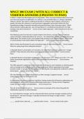 MNGT 300 EXAM 2 WITH ALL CORRECT & VERIFIED ANSWERS &lpar;UPDATED TO PASS&rpar;