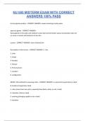 NU 650 MIDTERM EXAM WITH CORRECT ANSWERS 100&percnt; PASS