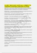 UA MGT 300 EXAM 3 WITH ALL CORRECT & VERIFIED ANSWERS &lpar;UPDATED TO PASS&rpar;