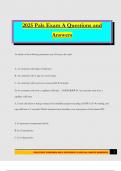 2025 Pals Exam A Questions and Answers