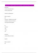 CCTN Meds Exam Questions with Correct Solutions
