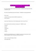 CCTN General Exam Questions with Correct Solutions